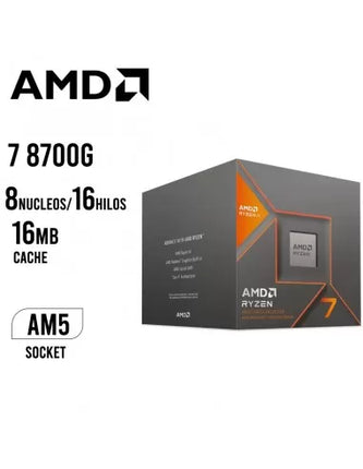 Procesador AMD Ryzen 7 8700G | 8ª Gen | 4.2 GHz | AM5