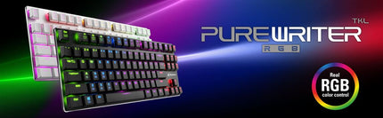 Teclado Gaming Sharkoon PureWriter TKL | 60% | Kailh Red | RGB | Alámbrico USB | Inglés