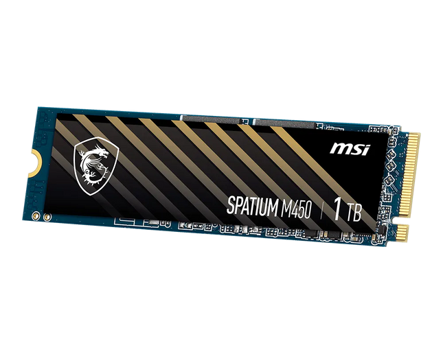 HD Interno MSI Spatium M450 PCIe 4.0 NVMe M.2, S78-440L0M0-P83