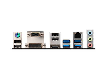 Tarjeta madre MSI PRO B550M-P GEN3 detalle de slots