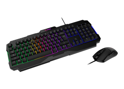 MSI Combo Teclado y Mouse RGB, FORGE GK100