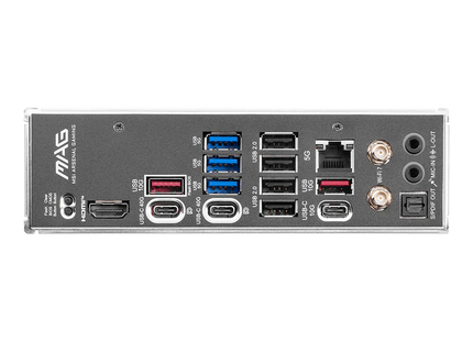 Disipadores de calor y diseño RGB de la MSI MAG X870E TOMAHAWK
