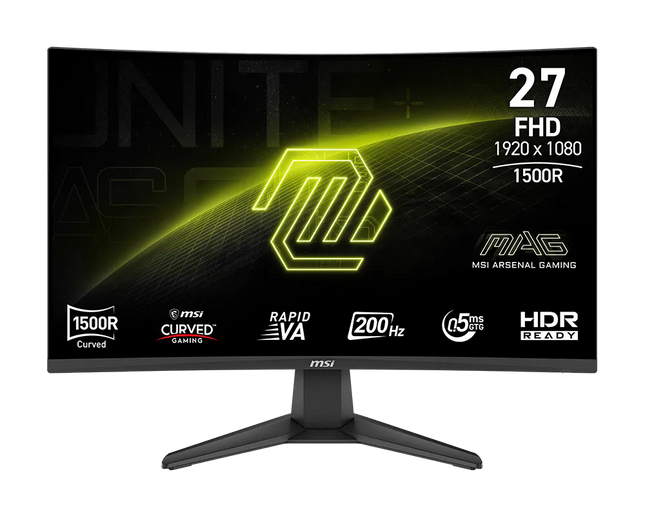 Monitor Gaming MSI MAG 276CF E20 de 27" Full HD Curvo 200Hz