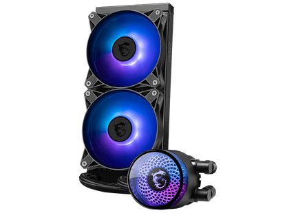 Sistema completo MSI MAG CoreLiquid A12 240 con accesorios de instalación incluidos