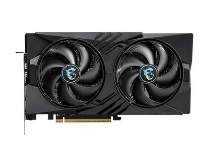 MSI GeForce RTX 5060 Gaming OC vista frontal con ventiladores duales