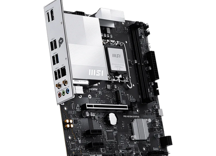 MSI PRO H810M-B chipset Intel H810 y conectores de alimentación