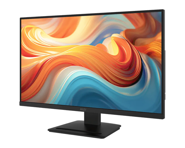 Pantalla IPS Full HD 144Hz del monitor MSI PRO MP273L mostrando colores vibrantes