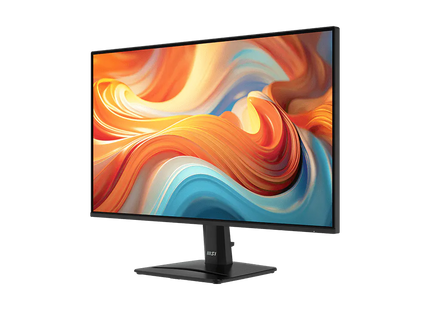 Panel trasero del monitor MSI PRO MP271 con puertos HDMI 2.0 y DisplayPort visibles