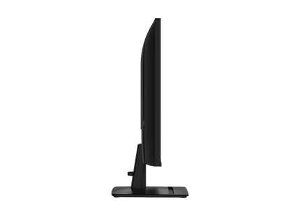 Monitor MSI PRO MP271 E14A en configuración de escritorio mostrando conectividad y ergonomía