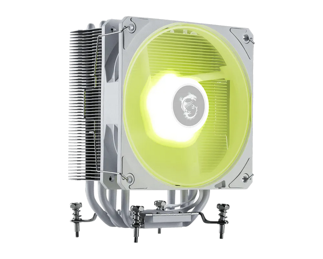 Enfriamiento de Aire MSI MAG COREFROZR AA13 BLANCO 306-7ZWHA21-L80 | 120mm | LGA1700 | LGA1851 | AM5 | AM4