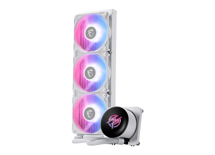Sistema enfriamiento líquido MSI MPG Coreliquid P13 White con radiador 240mm y ventiladores RGB