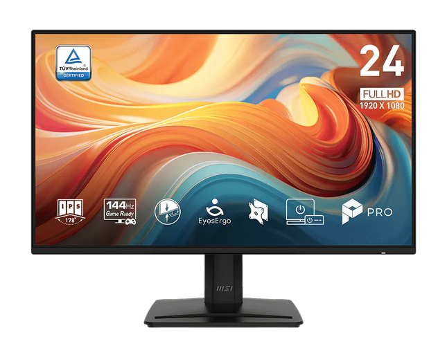 Monitor MSI PRO MP242 E14A de 23.8" Full HD 144Hz IPS