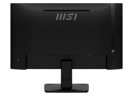 Monitor MSI PRO MP242 ángulo superior mostrando diseño slim