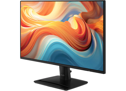 Monitor MSI PRO MP242 vista trasera con puertos de conexión HDMI