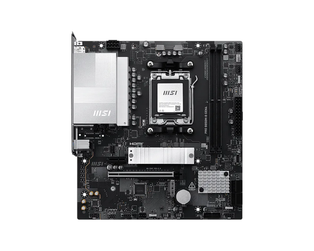 Tarjeta Madre MSI PRO B850M-B GEN4 M5 AM5 DDR5 Micro-ATX