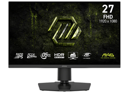 Monitor gaming MSI MAG 272PF X24 vista frontal