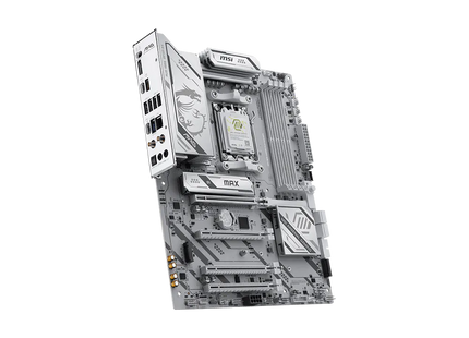 MSI MAG B850 Gaming Plus Max Wifi - panel de conectores I/O