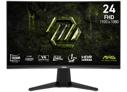 Monitor Gamer MSI MAG 245C X24 23.6" Full HD 180Hz Curvo