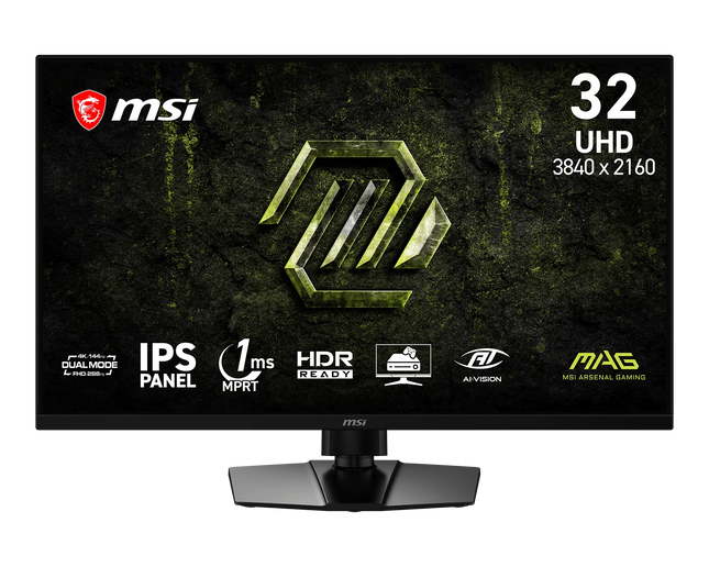 MSI monitor gaming 32" 4K 144Hz, MAG 321UPD E14
