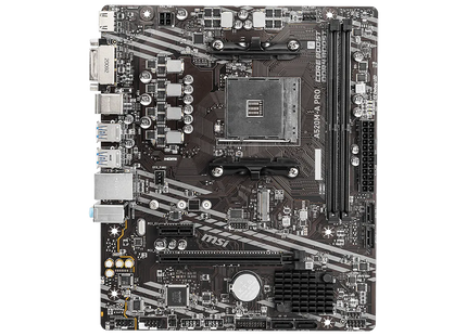 MSI Tarjeta madre Micro-ATX AM4, A520M-A PRO