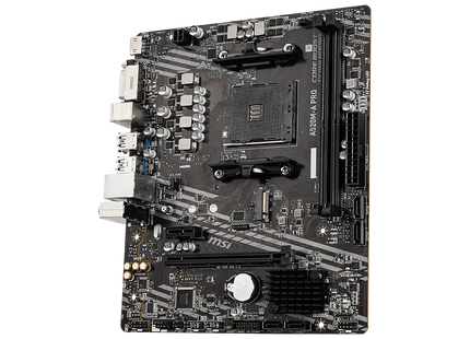 MSI Tarjeta madre Micro-ATX AM4, A520M-A PRO