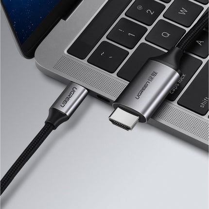 Cable UGREEN MM142 | USB-C a HDMI | 4K @60Hz | 1.5m | Plug & Play | Negro/Gris