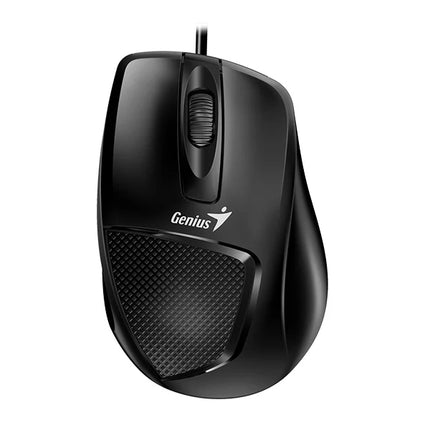Mouse Genius DX-150X | Alámbrico USB | Sensor óptico 1200 DPI | Diseño ergonómico | Color Negro