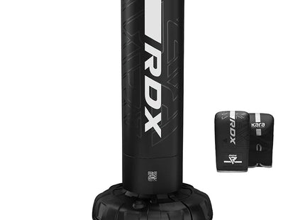 RDX Saco de Boxeo de Pie 1.8 m Negro/Blanco, F6 Kara