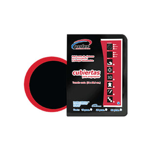 Perfex Cubierta Bipol Lisa Carta 14 pts Negra 50 pzas, 115132600