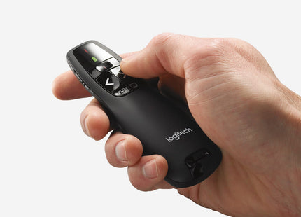 Logitech Presentador Inalámbrico Láser 15m, R400