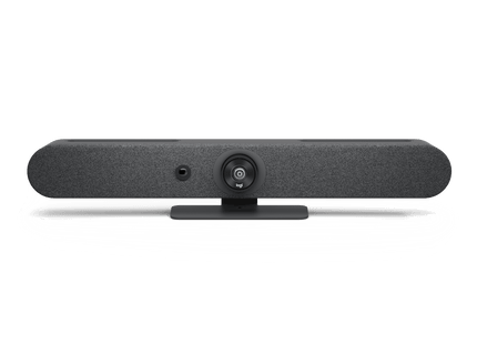Logitech Rally Bar Mini grafito, vista frontal