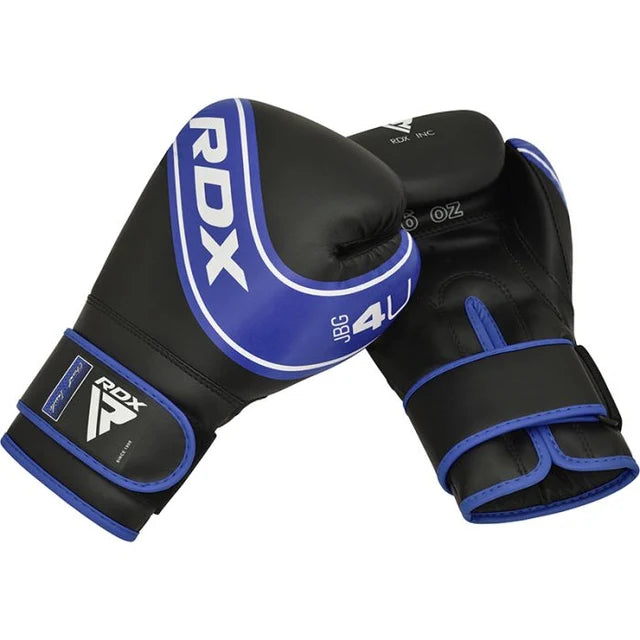 RDX Guantes de Boxeo Infantiles Azules, JBG-4U