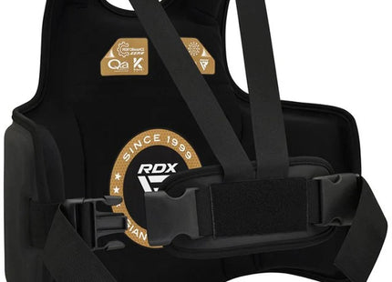 RDX Peto Protector de Entrenador Negro/Dorado, F6M Kara