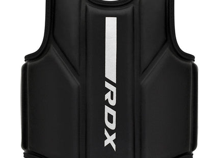 RDX Peto Protector de Entrenador Negro/Blanco F6M Kara - vista frontal
