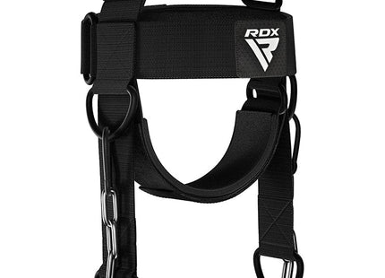 RDX Arnés de Cabeza Negro H2 - vista frontal