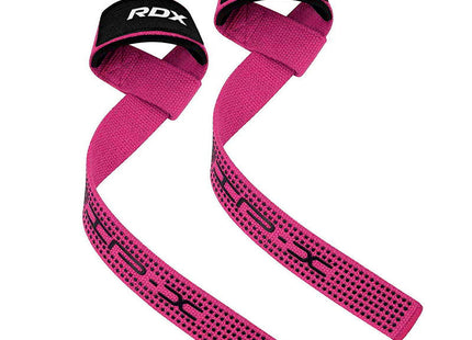 RDX Correas de Levantamiento Plus Rosado S4 - vista frontal