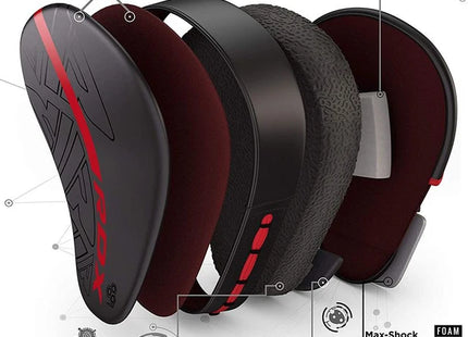 RDX Almohadillas Focus Negro/Rojo, F6 Kara