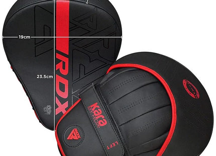 RDX Almohadillas Focus Negro/Rojo, F6 Kara
