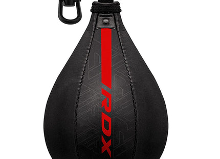 RDX Pera de Velocidad con Giro de Acero Rojo F6 Kara - vista frontal