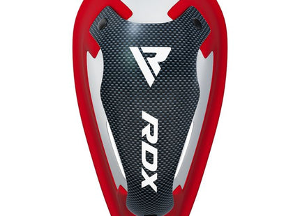 RDX Copa Protectora de Gel Roja/Blanca - vista frontal