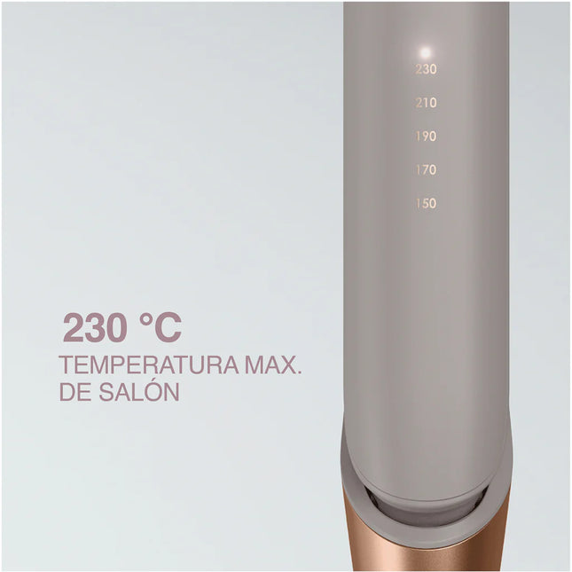 Plancha Alisadora Remington Collagen & Biotin Therapy S31A-110F | Placas Cerámicas Avanzadas | 5 Niveles de Temperatura | Calentamiento Rápido 15s | Cierre de Seguridad