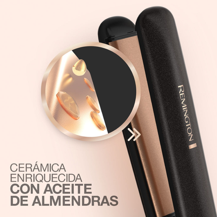 Remington plancha alisadora almond radiante - S17A-110F