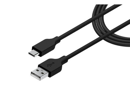 Cable Genius USB-A a USB-C ACC-A2CC-3A | 1 Metro | Carga Rápida | Compatible con Dispositivos USB-C | Negro