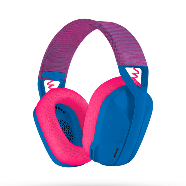 Headset Logitech Gaming G435 LIGHTSPEED Blue | Inalámbrico | Sonido Estéreo