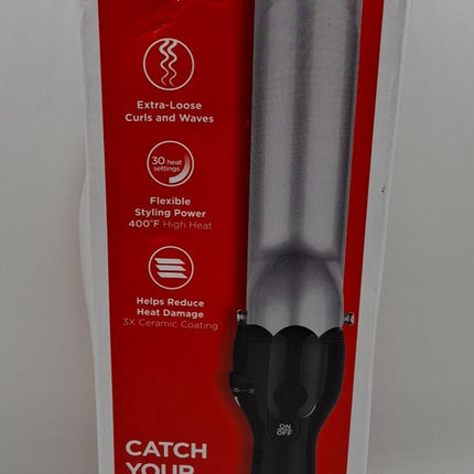 Pinza Eléctrica Cerámica 1” Revlon | Para crear rizos definidos y proteger tu cabello