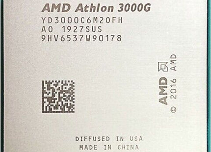 Procesador AMD Athlon 3000G | 2ª Gen | 3.5 GHz | AM4