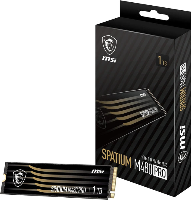 SSD NVMe MSI SPATIUM M480 S78-440L1G0-P83, 1TB
