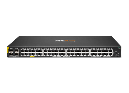 Aruba Switch CX 6100 48G Class4 PoE 4SFP+ 370W - vista frontal