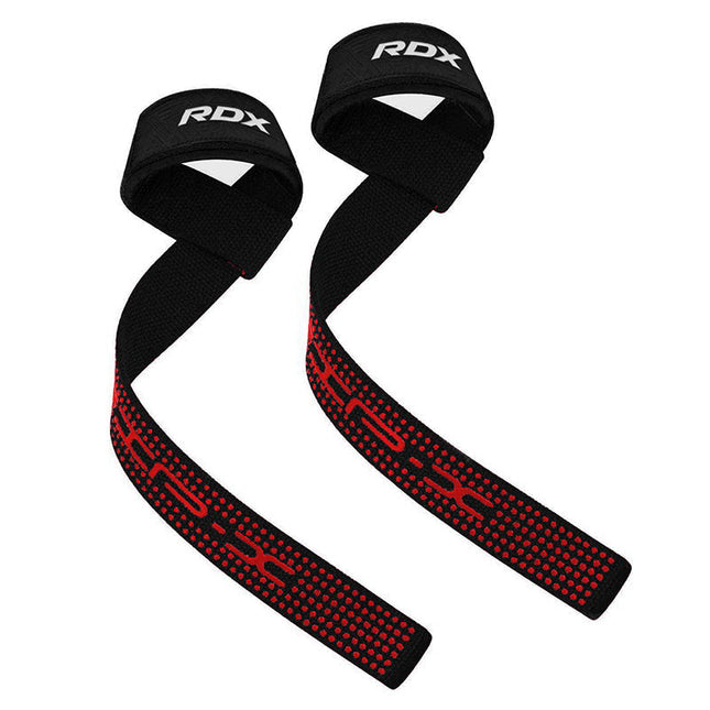 RDX Correas de Levantamiento Plus Negro S4 - vista frontal