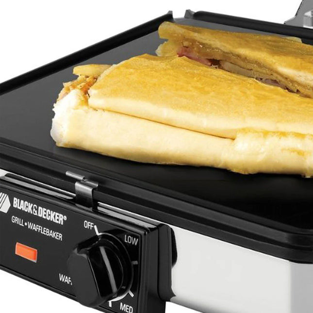 Wafflera 3‑en‑1 Black+Decker, G49TD